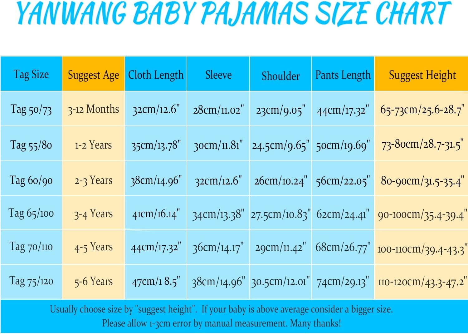100% Organic Cotton Baby Boys Girls Pajamas Set Long Sleeve Sleepwear(3-4T,Pattern 5)