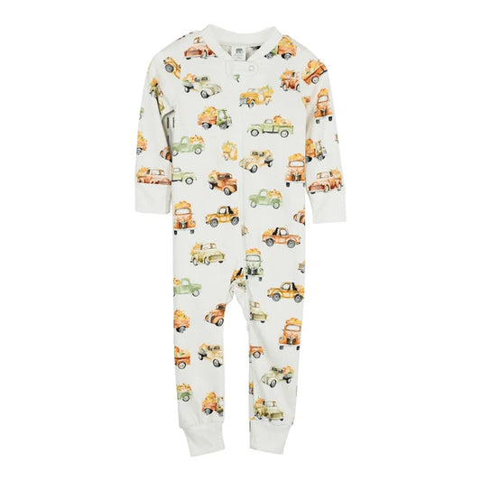 Pumpkin Footless Coverall
